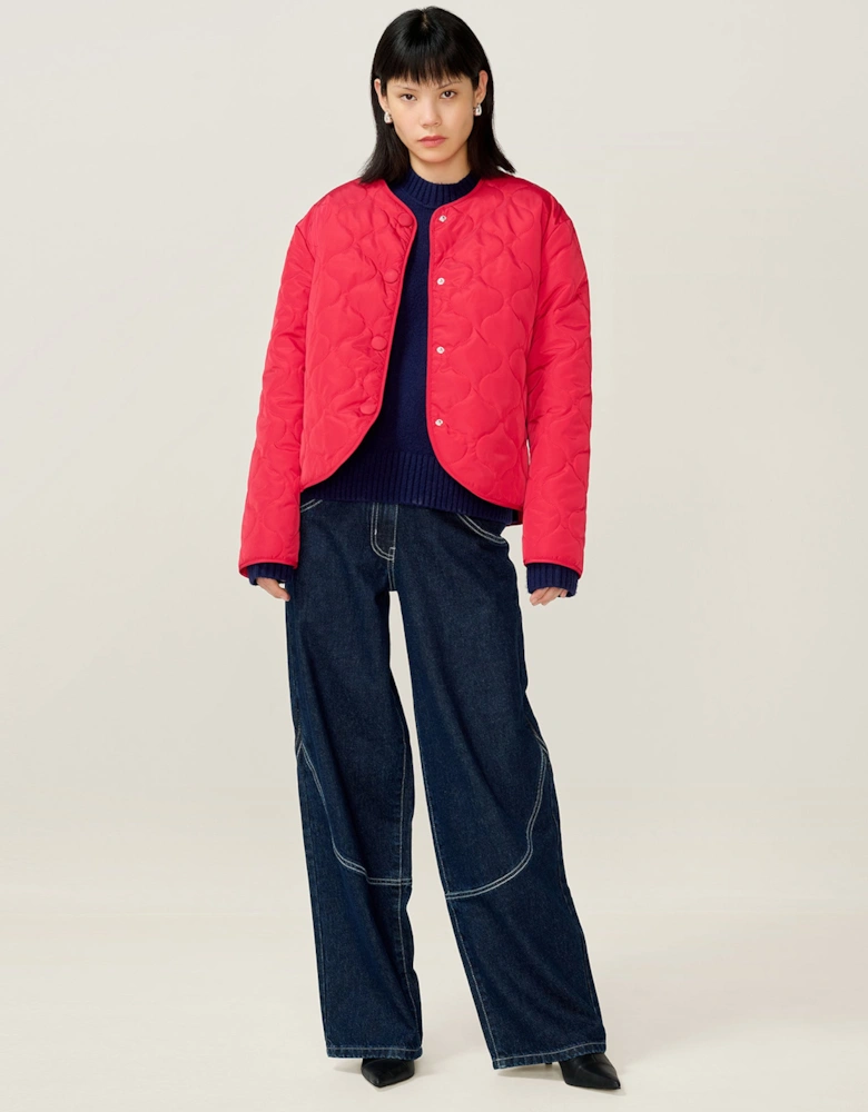 Addie Puffer in Red