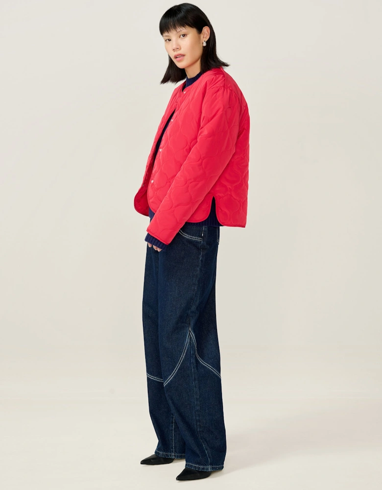 Addie Puffer in Red