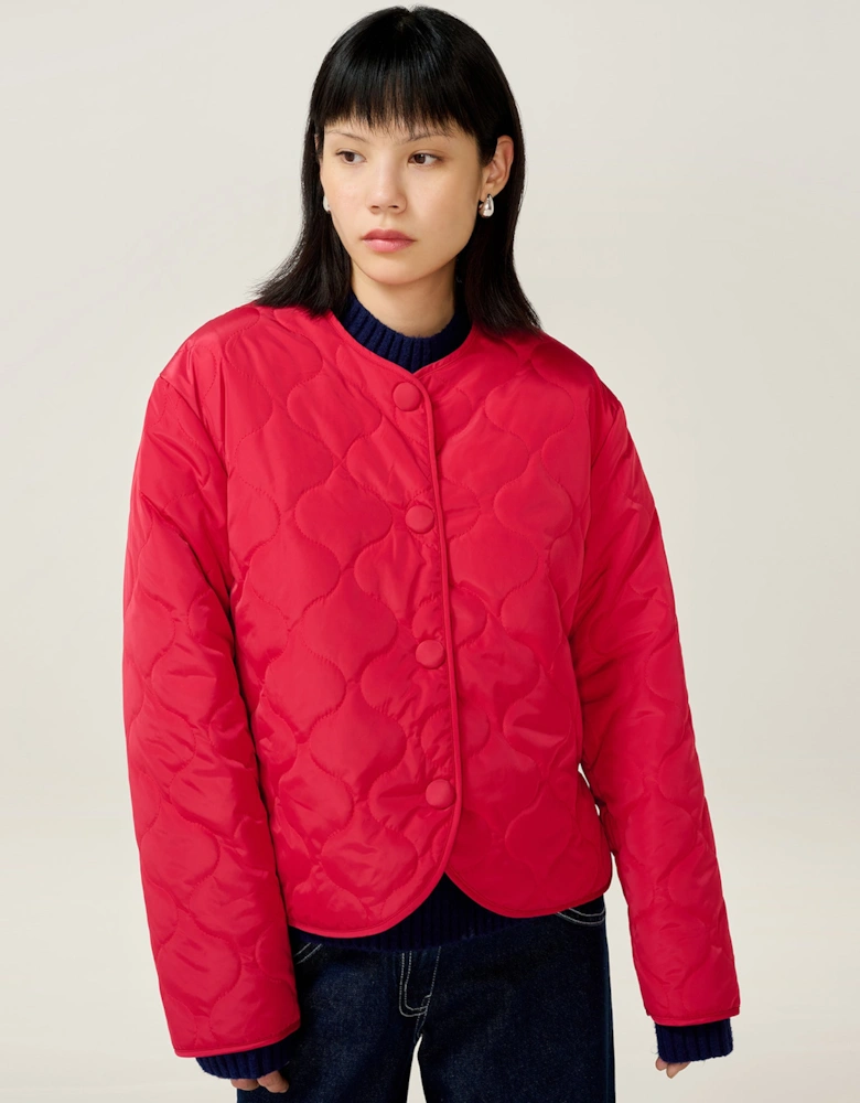 Addie Puffer in Red