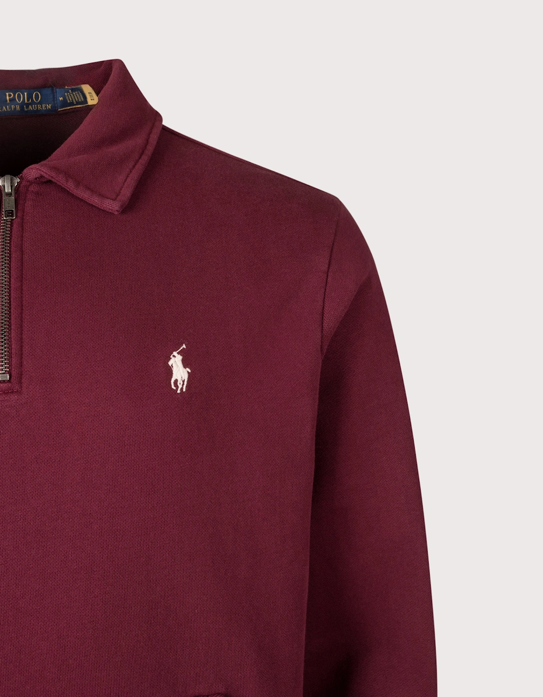 Quarter-Zip Loopback Terry Sweatshirt