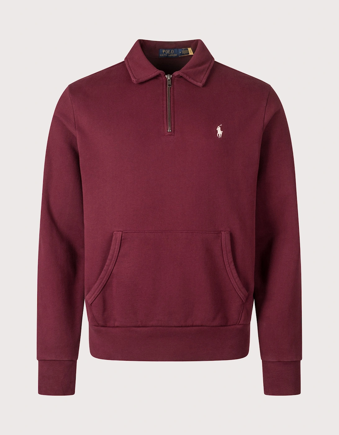 Quarter-Zip Loopback Terry Sweatshirt, 4 of 3