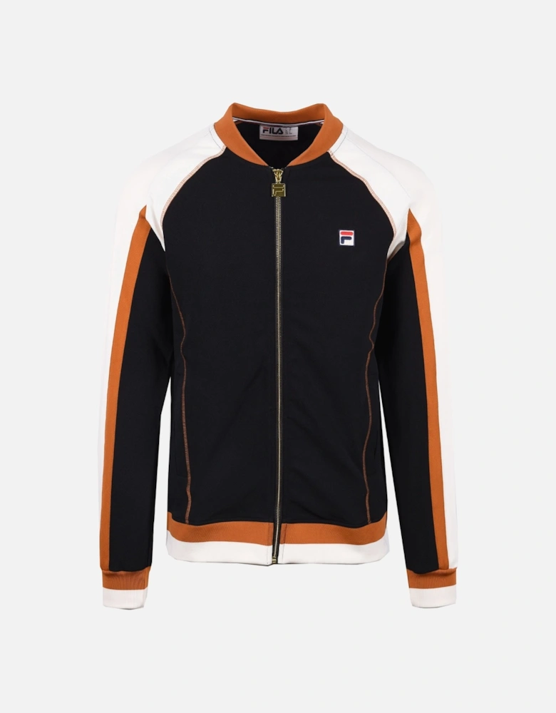 Vintage Eliot Track Top Black/Gardenia/Pumpkin