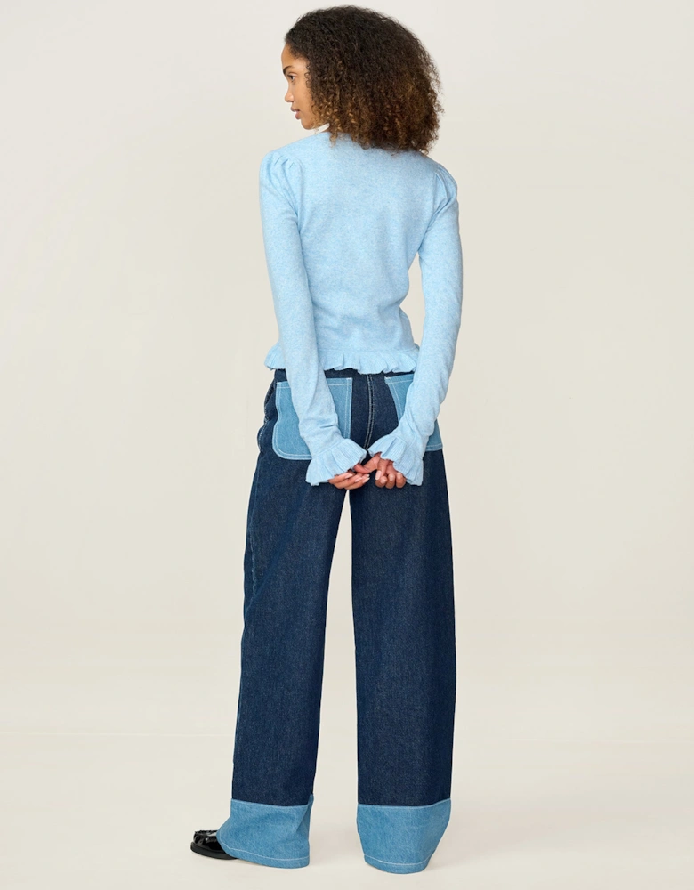 Felix Top in Blue