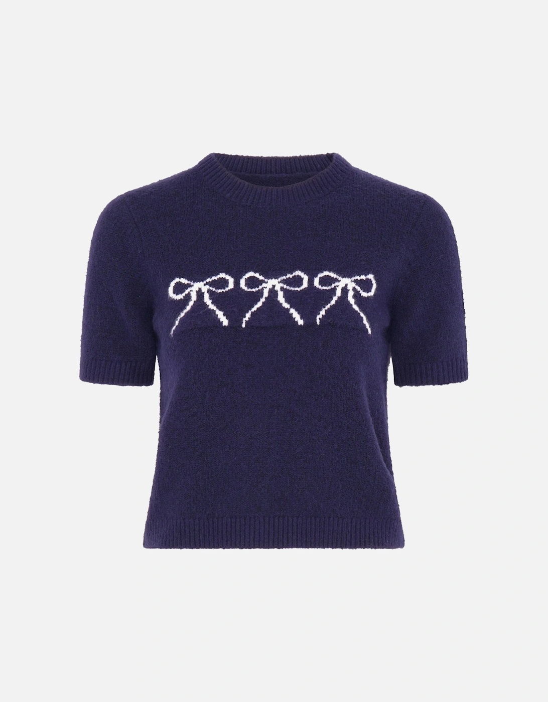 Lexi Bow Top in Navy