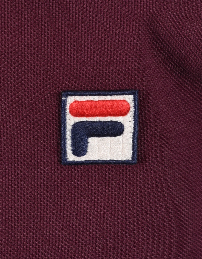 Vintage Zev Polo Burgundy