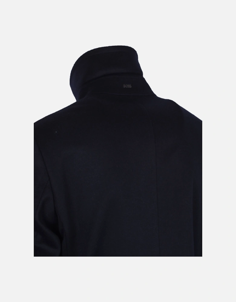 Boss Black Hyde Coat Dark Blue