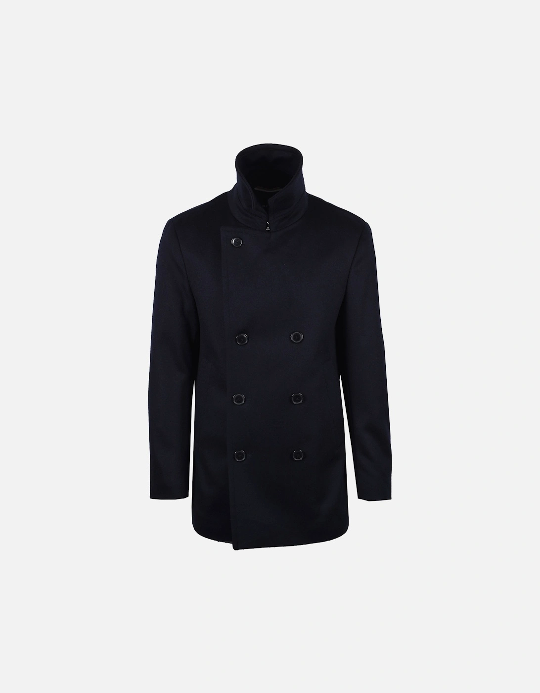 Boss Black Hyde Coat Dark Blue