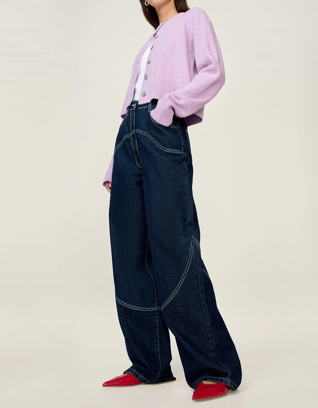 Zola Jean in Dark Indigo Wash
