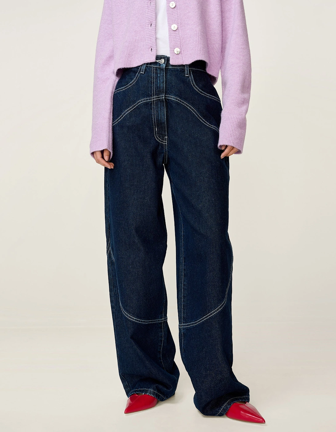 Zola Jean in Dark Indigo Wash