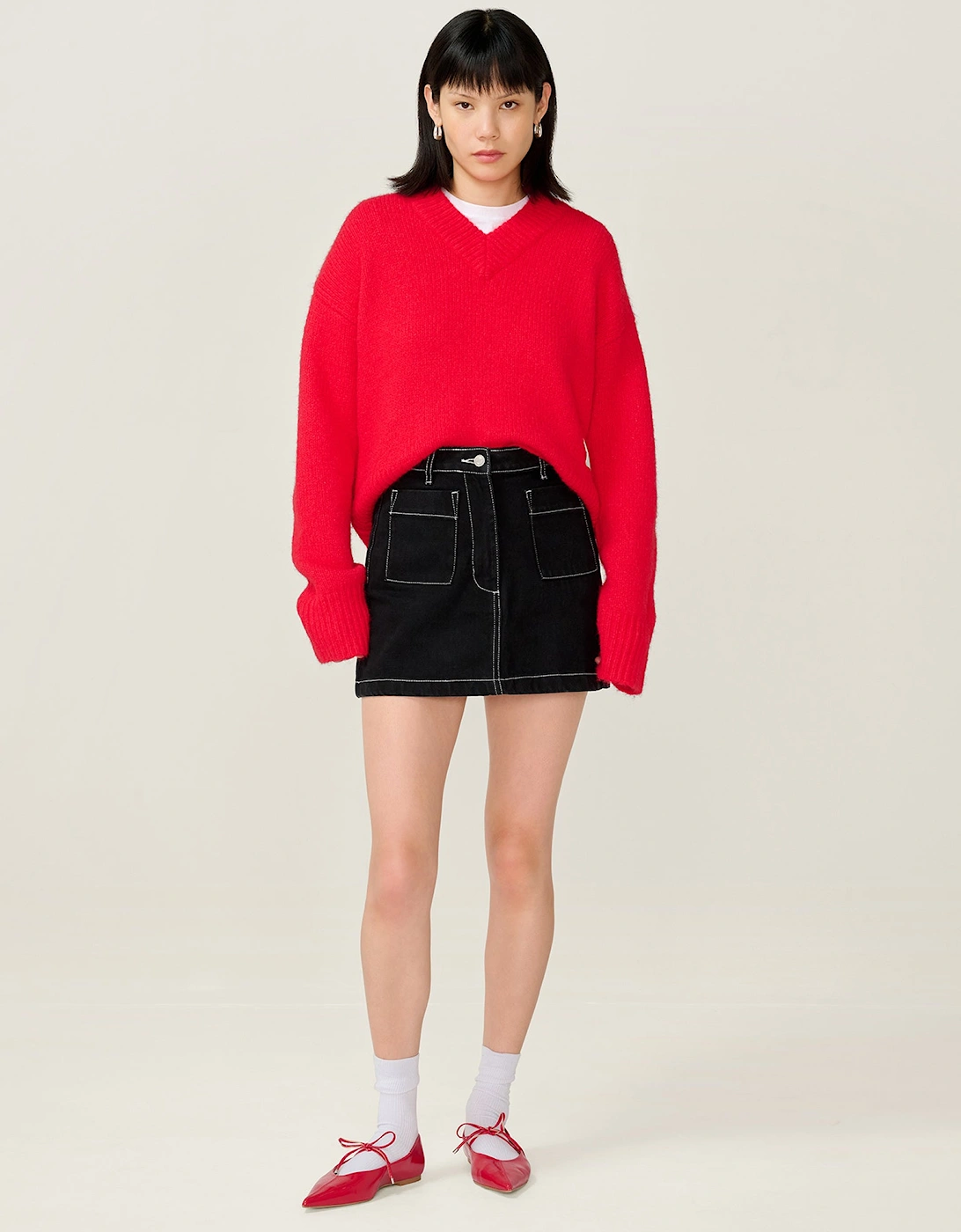 Omnes Women's Keyes Skirt in Black - Size: 8