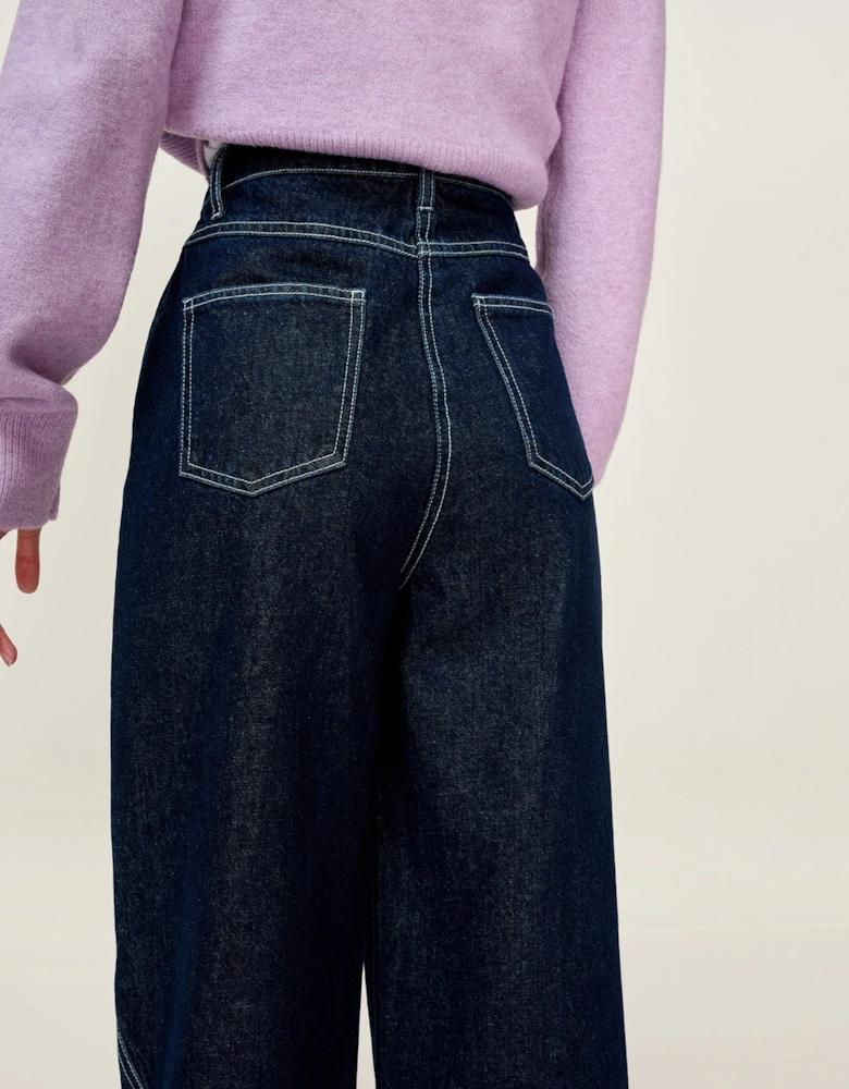 Zola Jean in Dark Indigo Wash