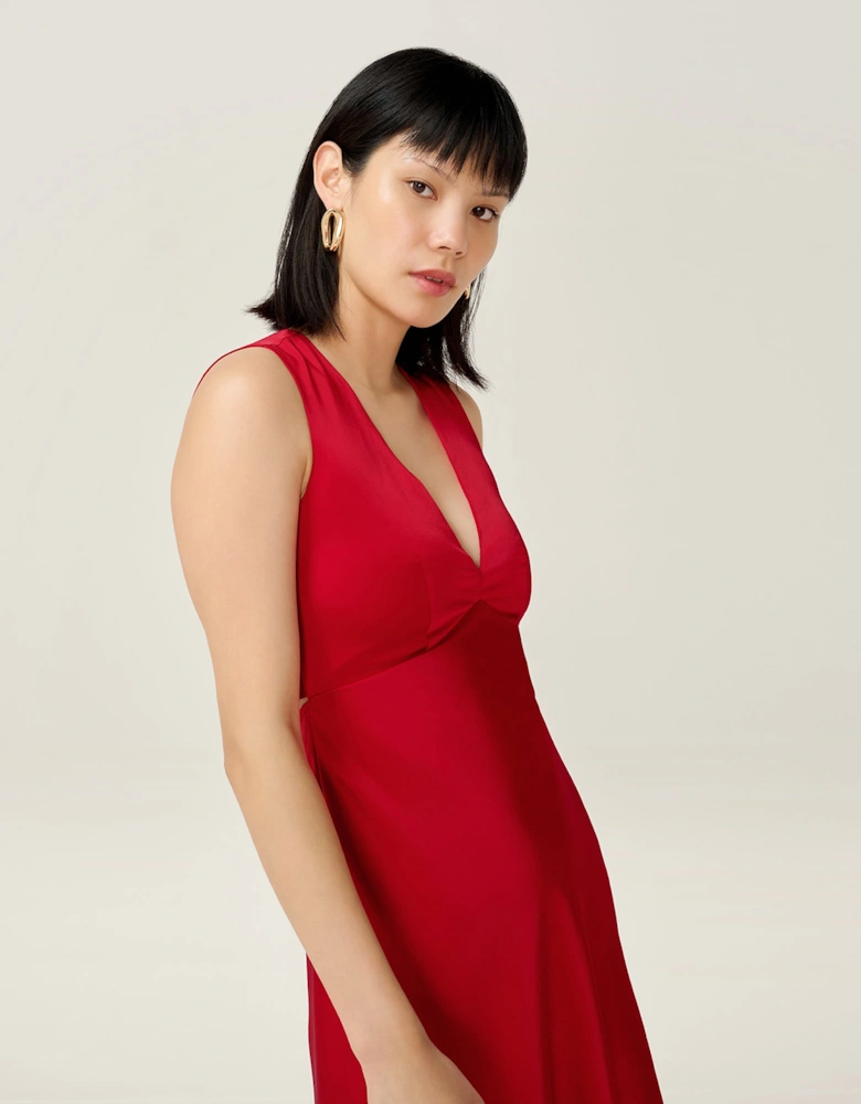 Nova Mini Dress in Barbados Cherry