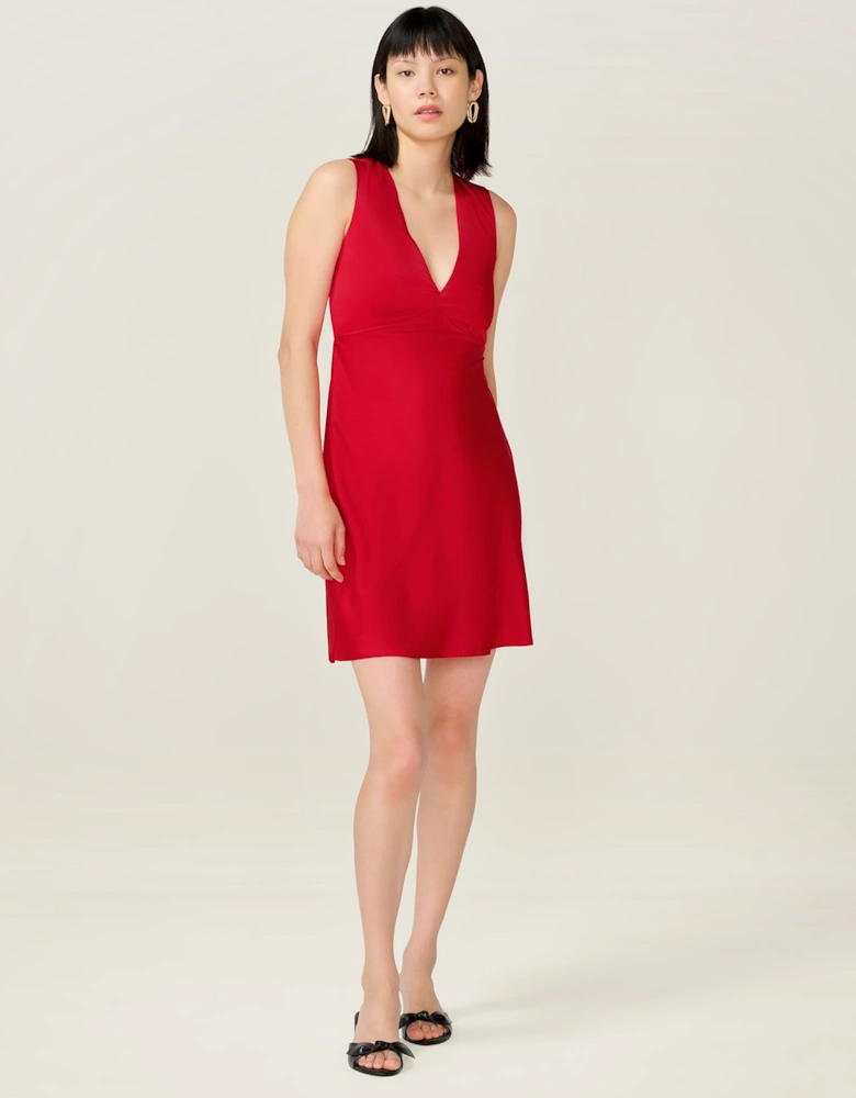 Nova Mini Dress in Barbados Cherry