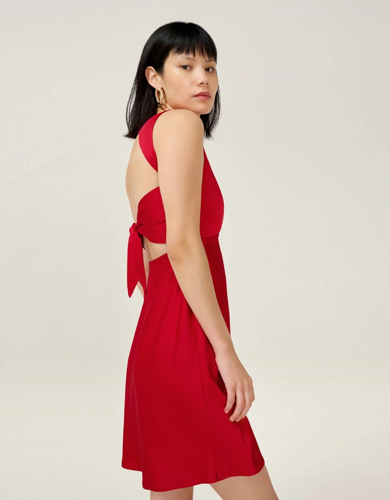 Nova Mini Dress in Barbados Cherry