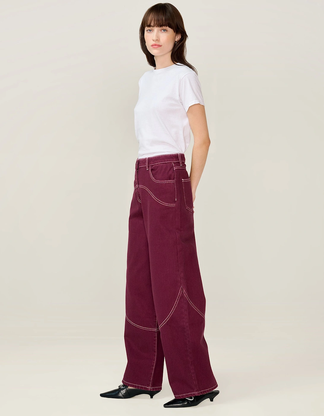 Zola Jean in Burgundy