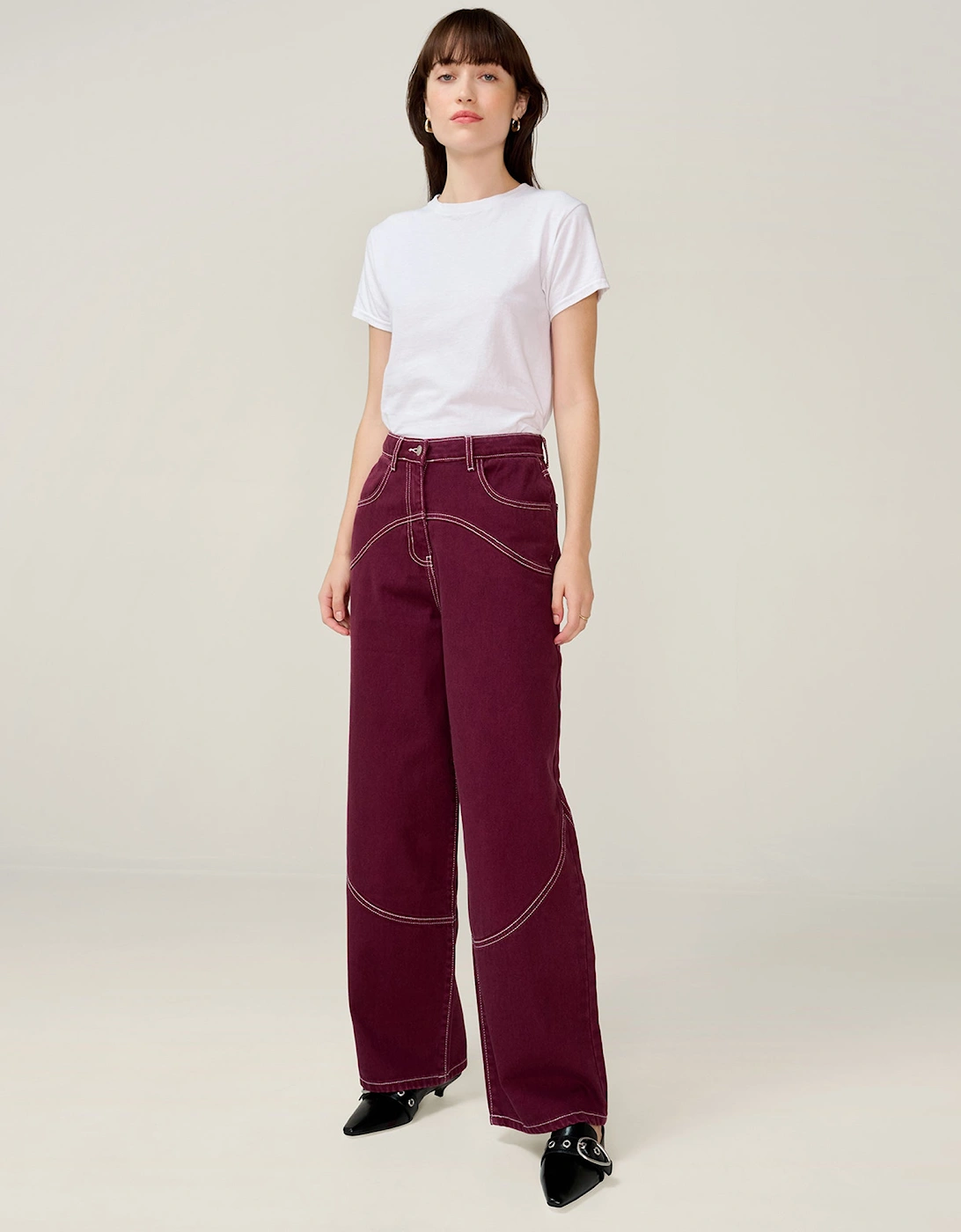 Zola Jean in Burgundy
