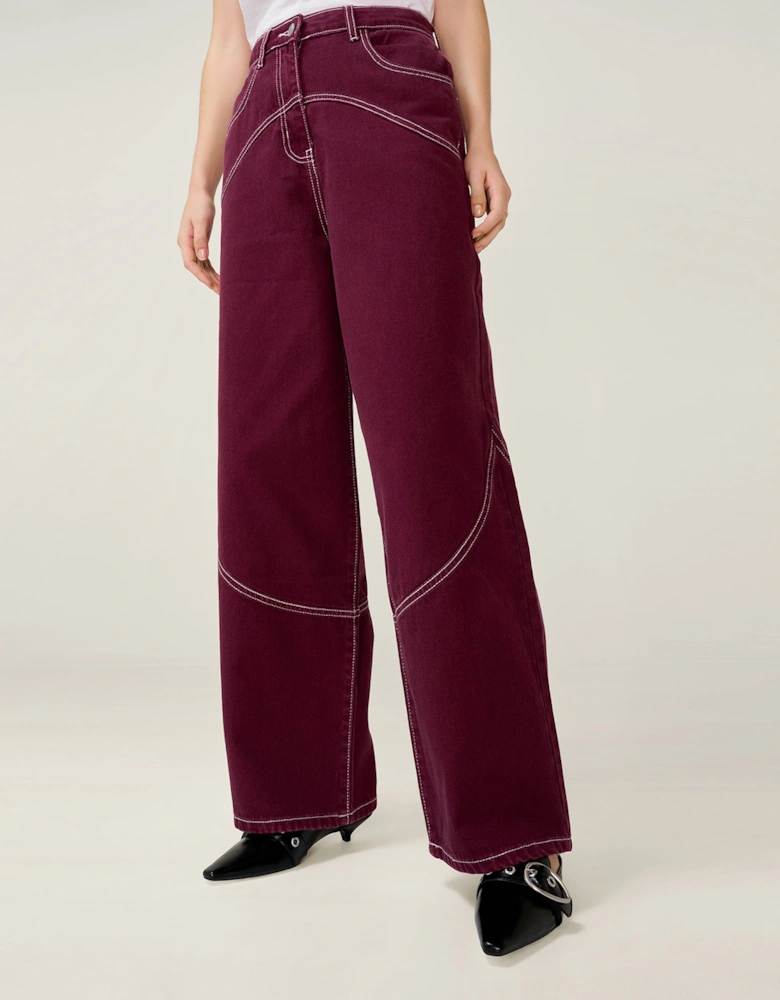 Zola Jean in Burgundy