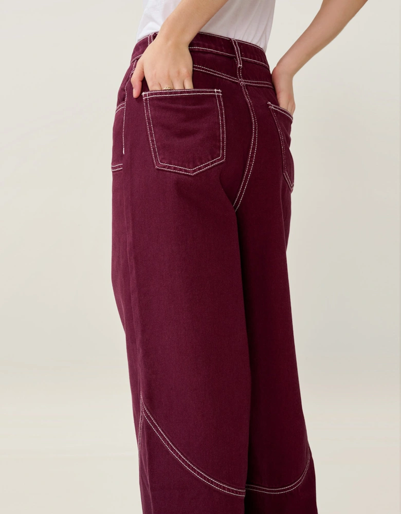 Zola Jean in Burgundy