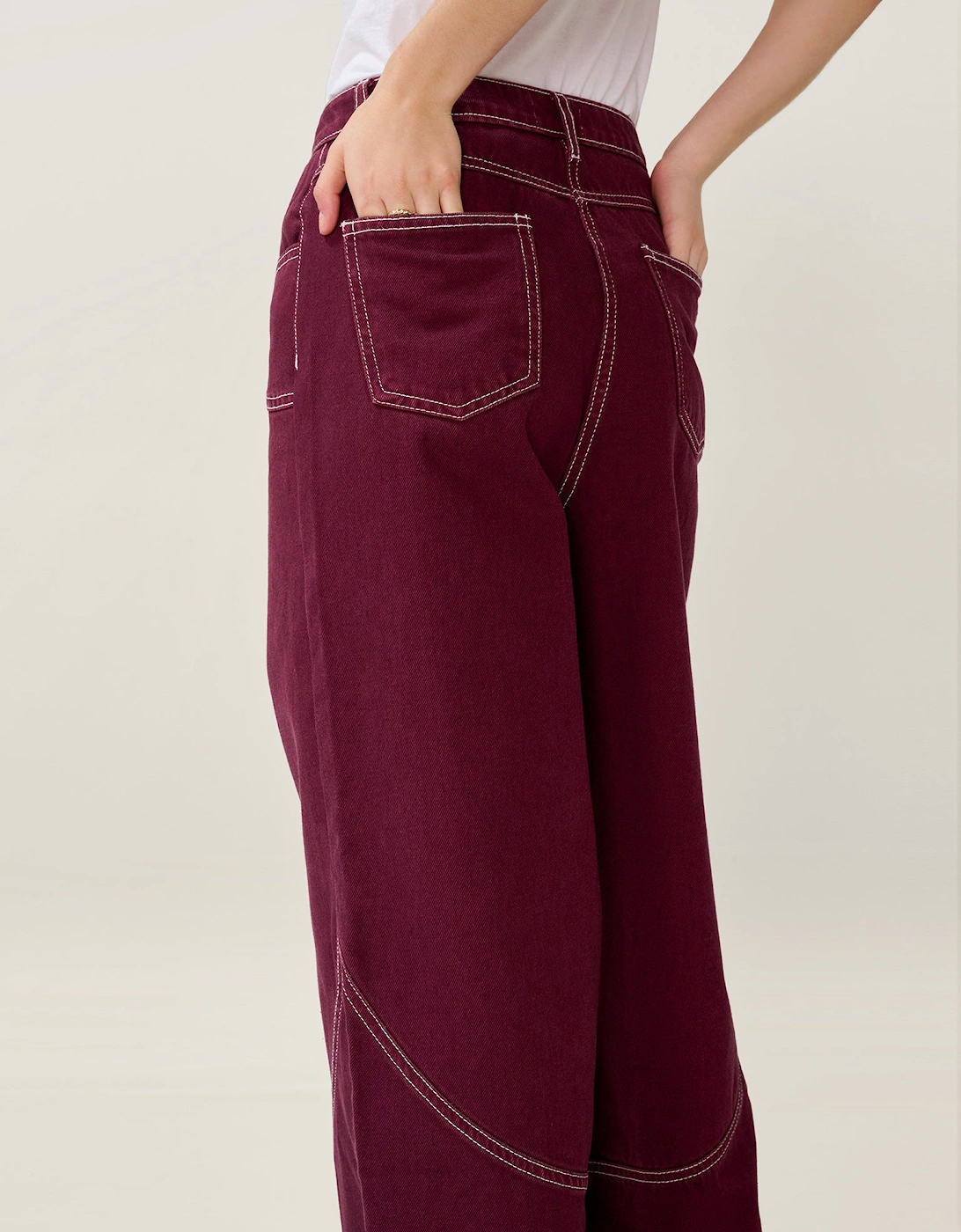 Zola Jean in Burgundy