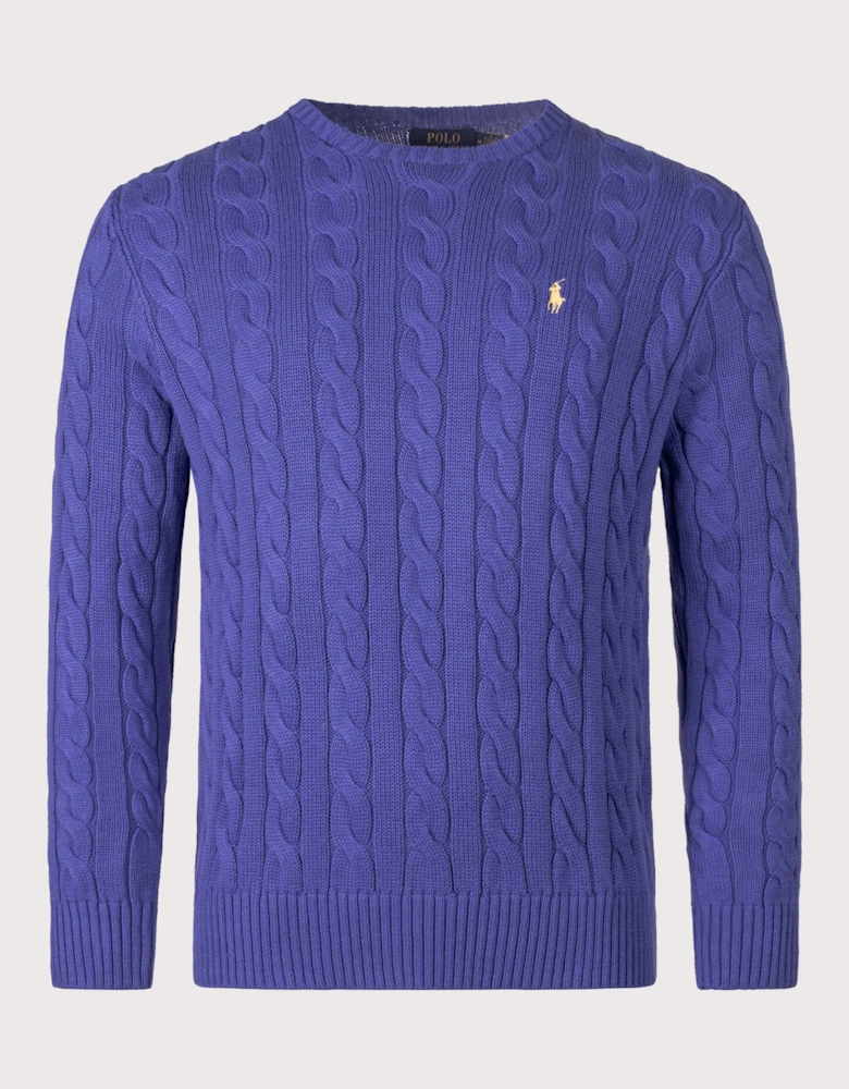Cable Knit Cotton Jumper