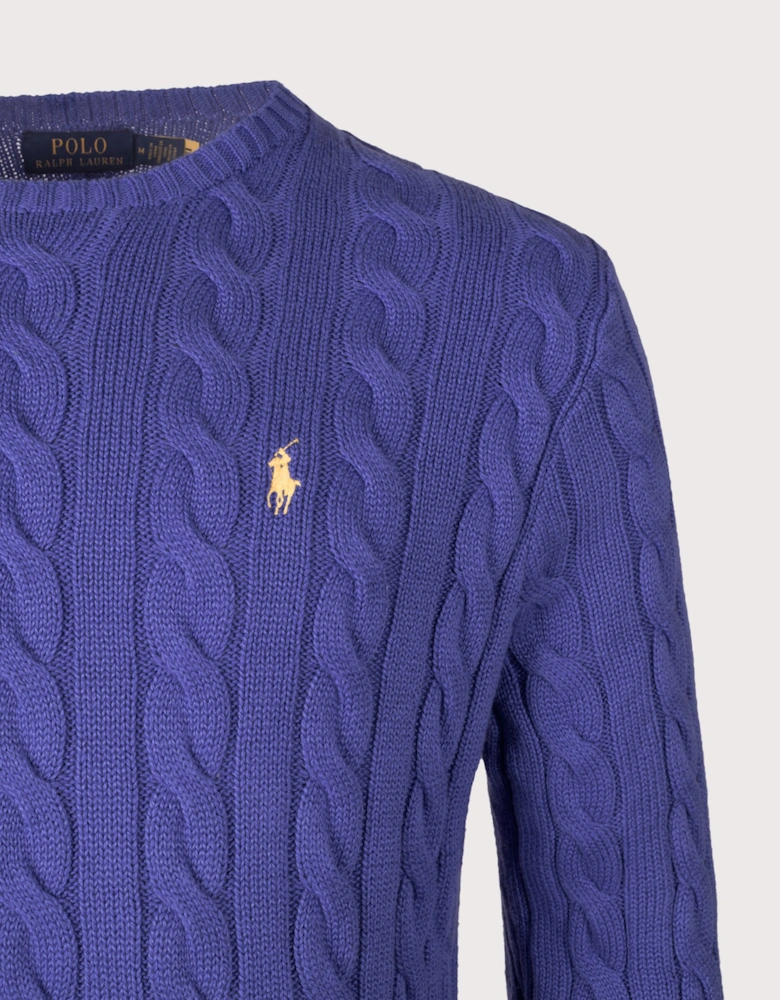 Cable Knit Cotton Jumper