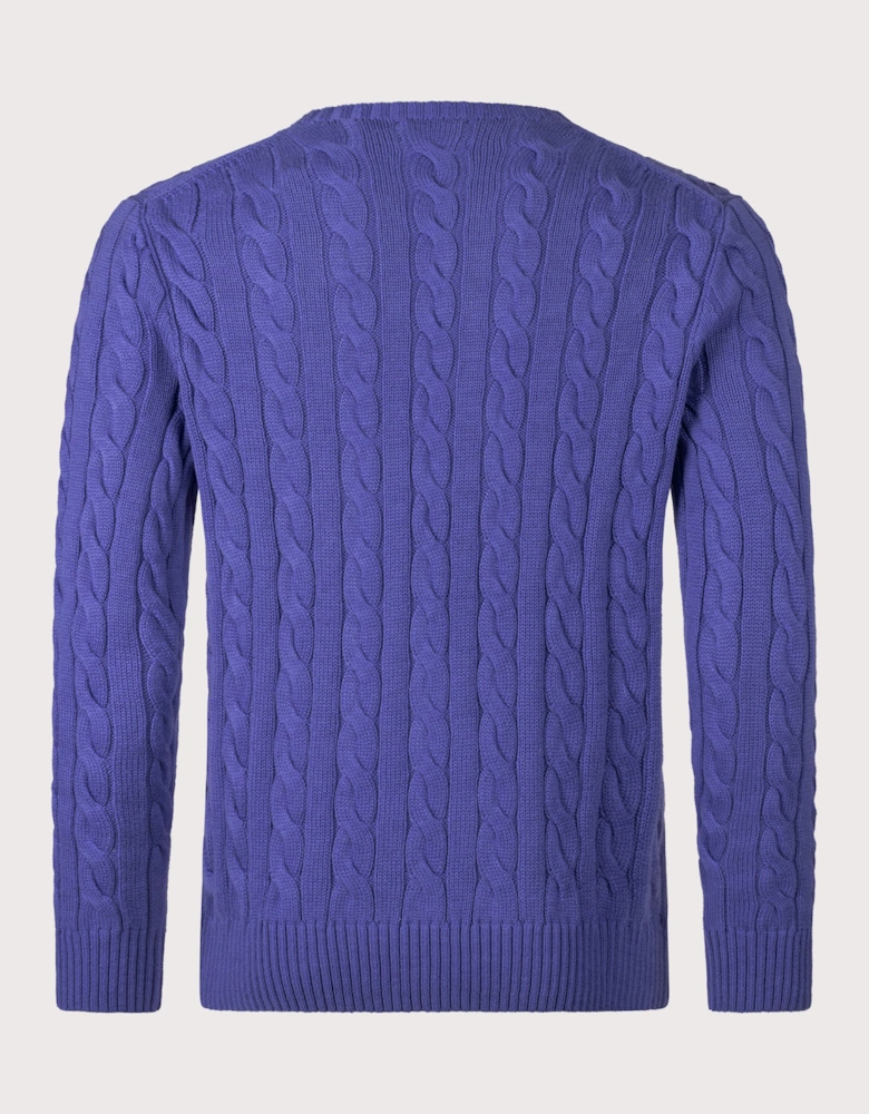 Cable Knit Cotton Jumper