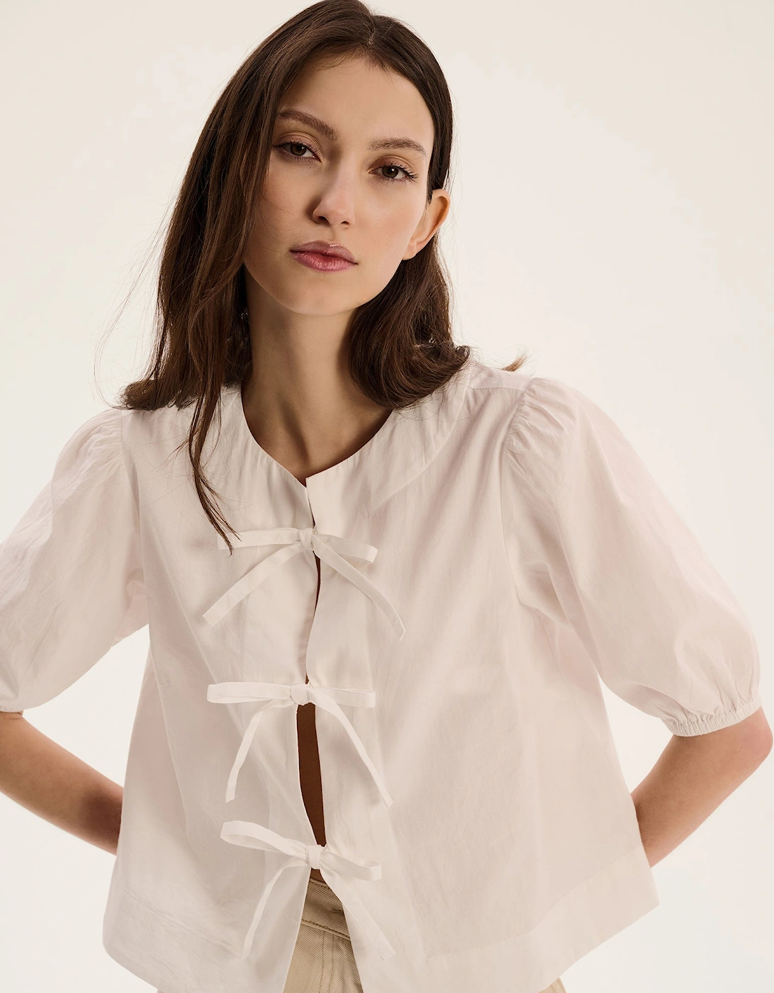 Apollo Blouse in White