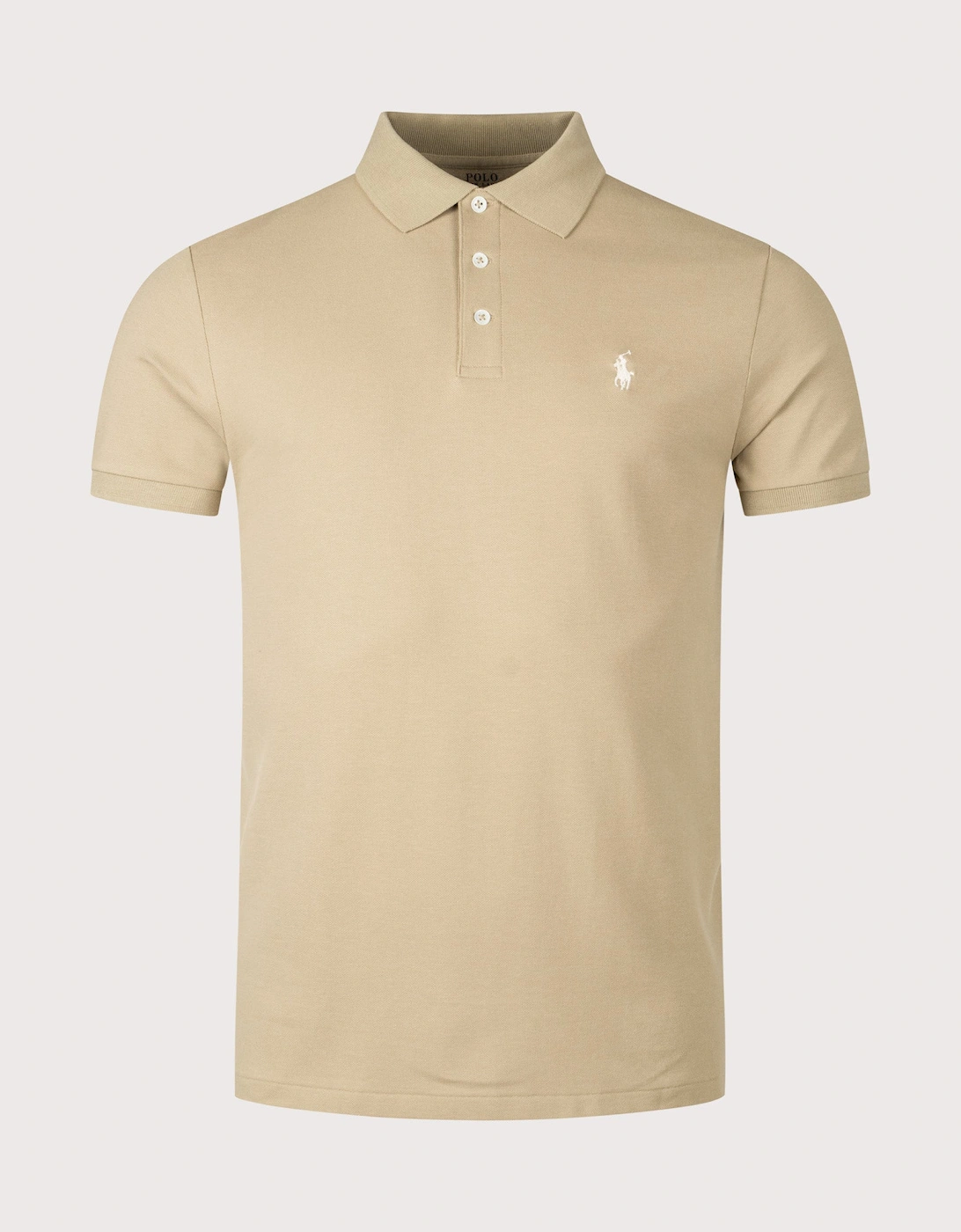 Custom Slim Fit Stretch Mesh Polo Shirt, 4 of 3