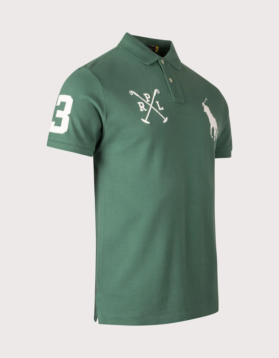 Custom Slim Fit Big Pony Mesh Polo Shirt, 4 of 3