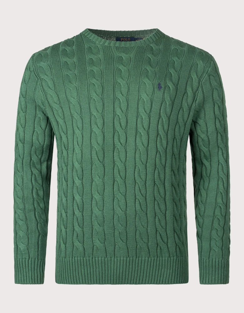 Cable Knit Cotton Jumper