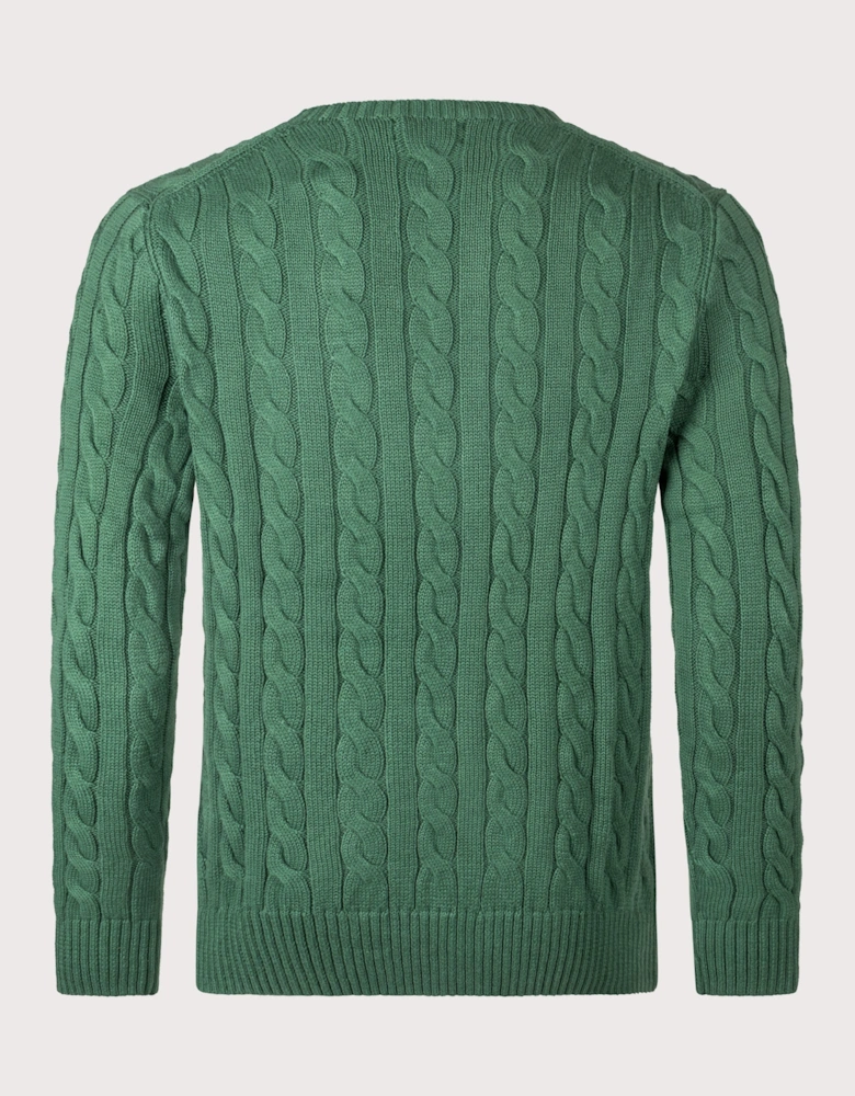 Cable Knit Cotton Jumper