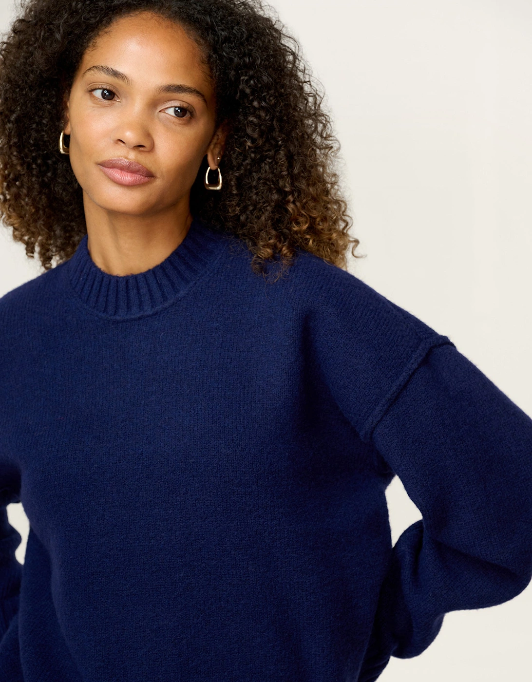 Clementine Jumper in Navy