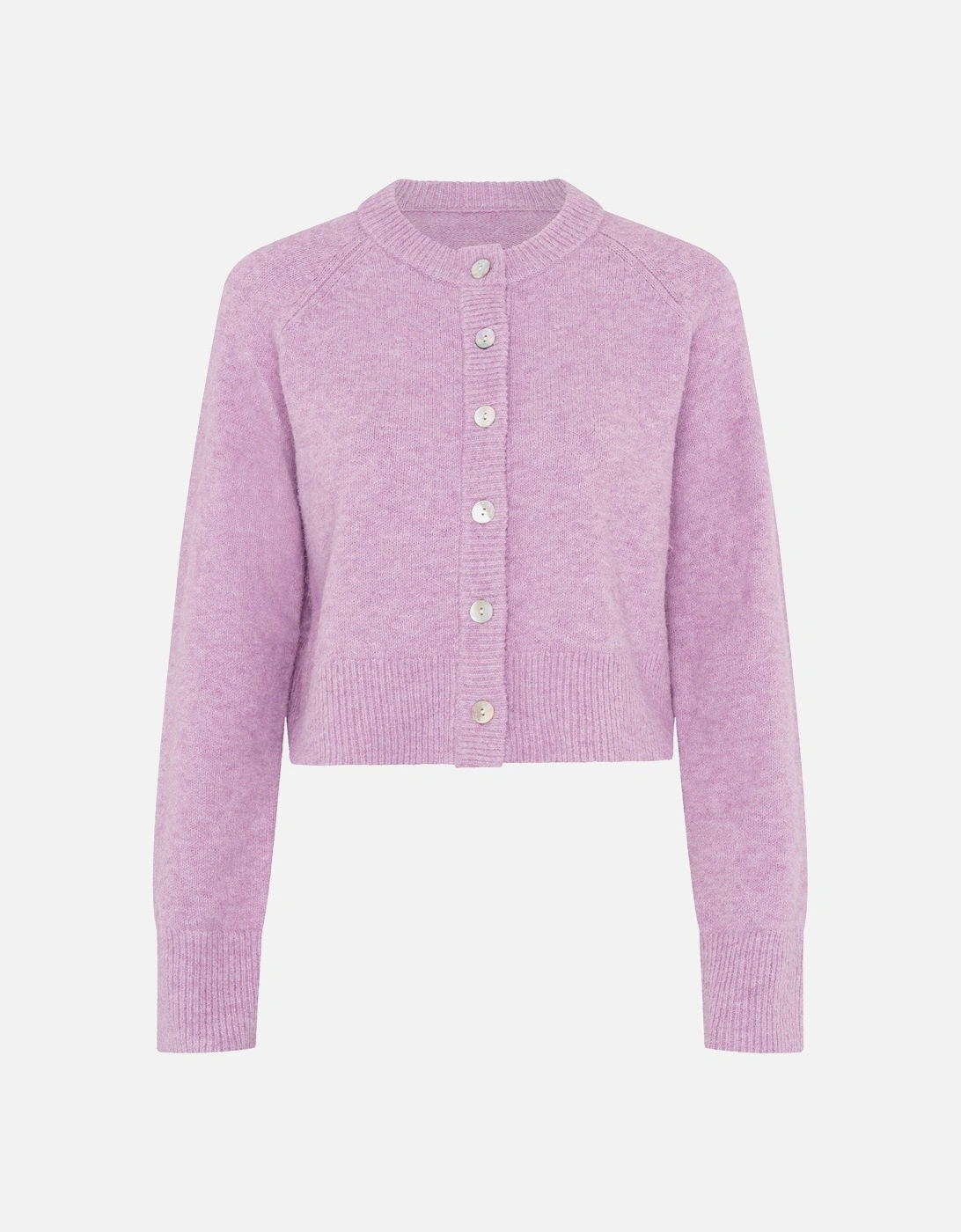 August Cardigan in Lilac