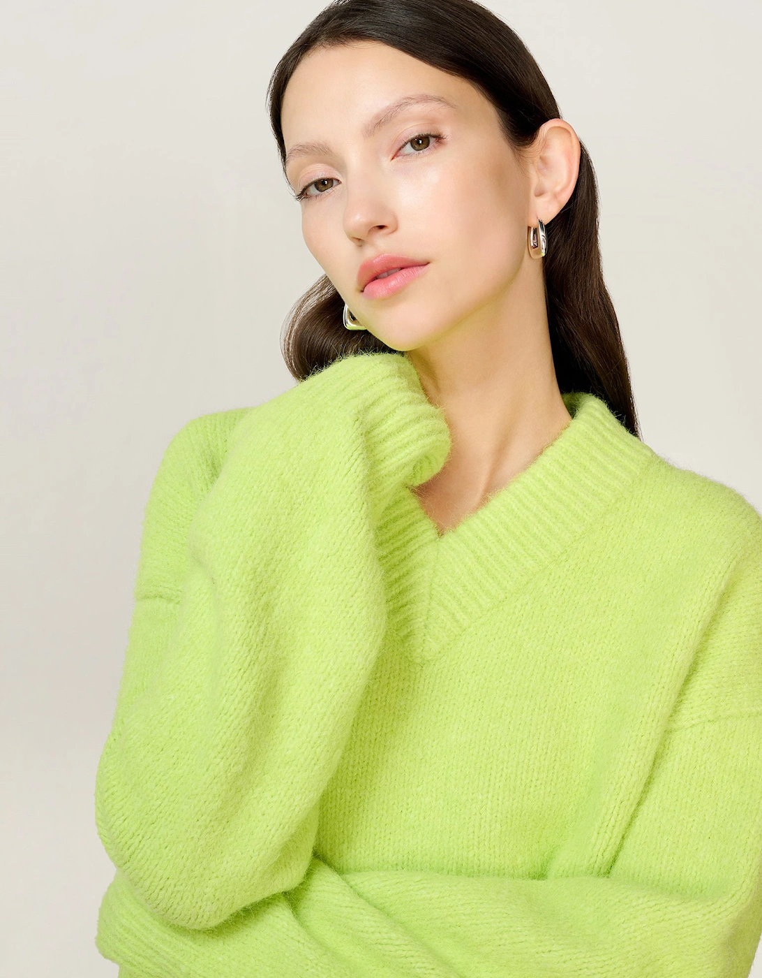 STUDIO Daria Jumper in Green, 8 of 7
