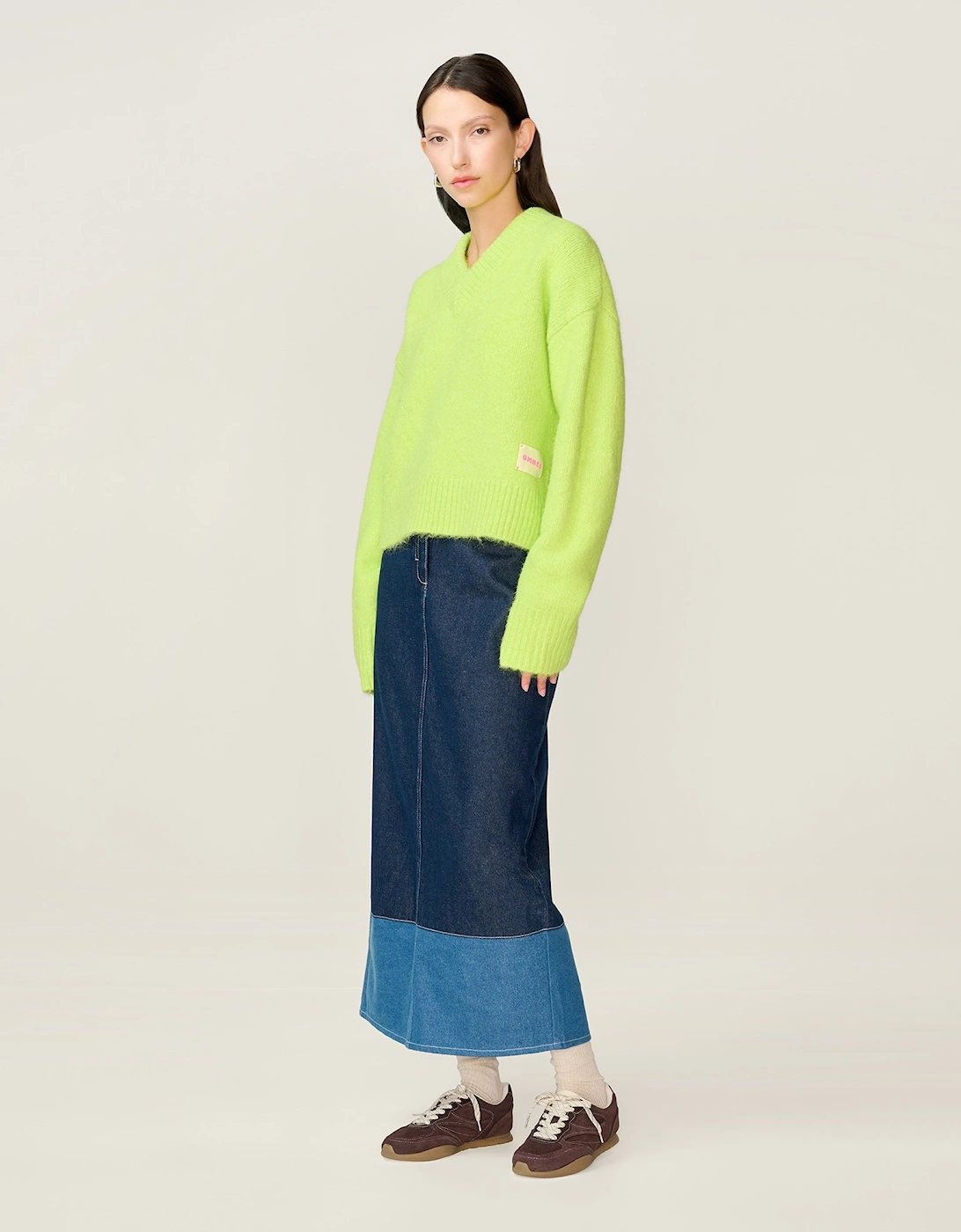 STUDIO Daria Jumper in Green