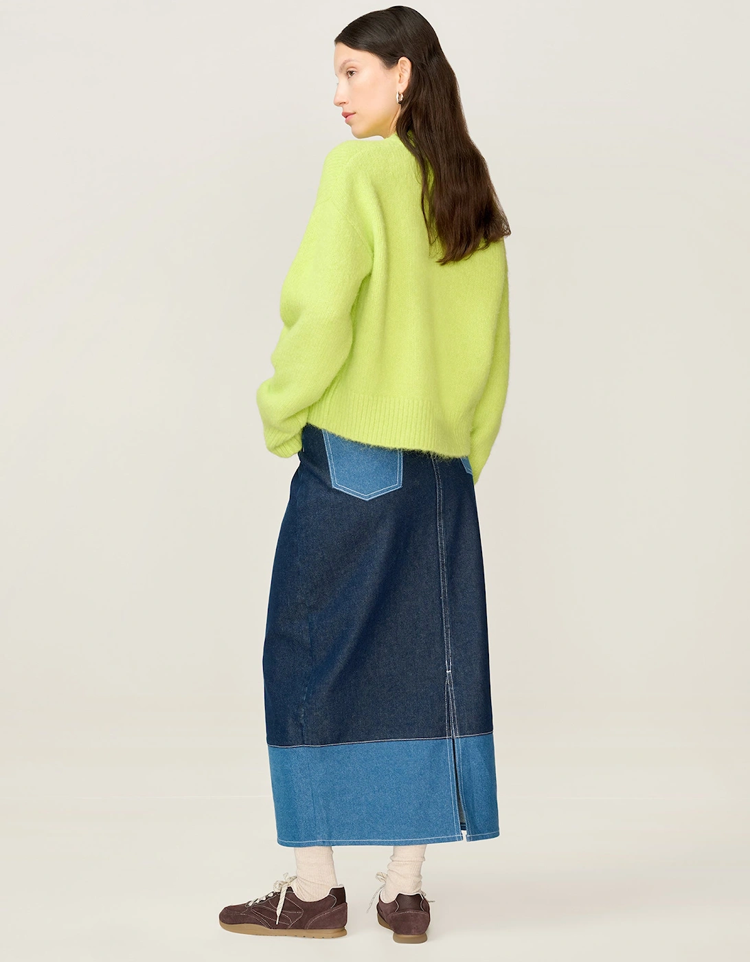 STUDIO Daria Jumper in Green