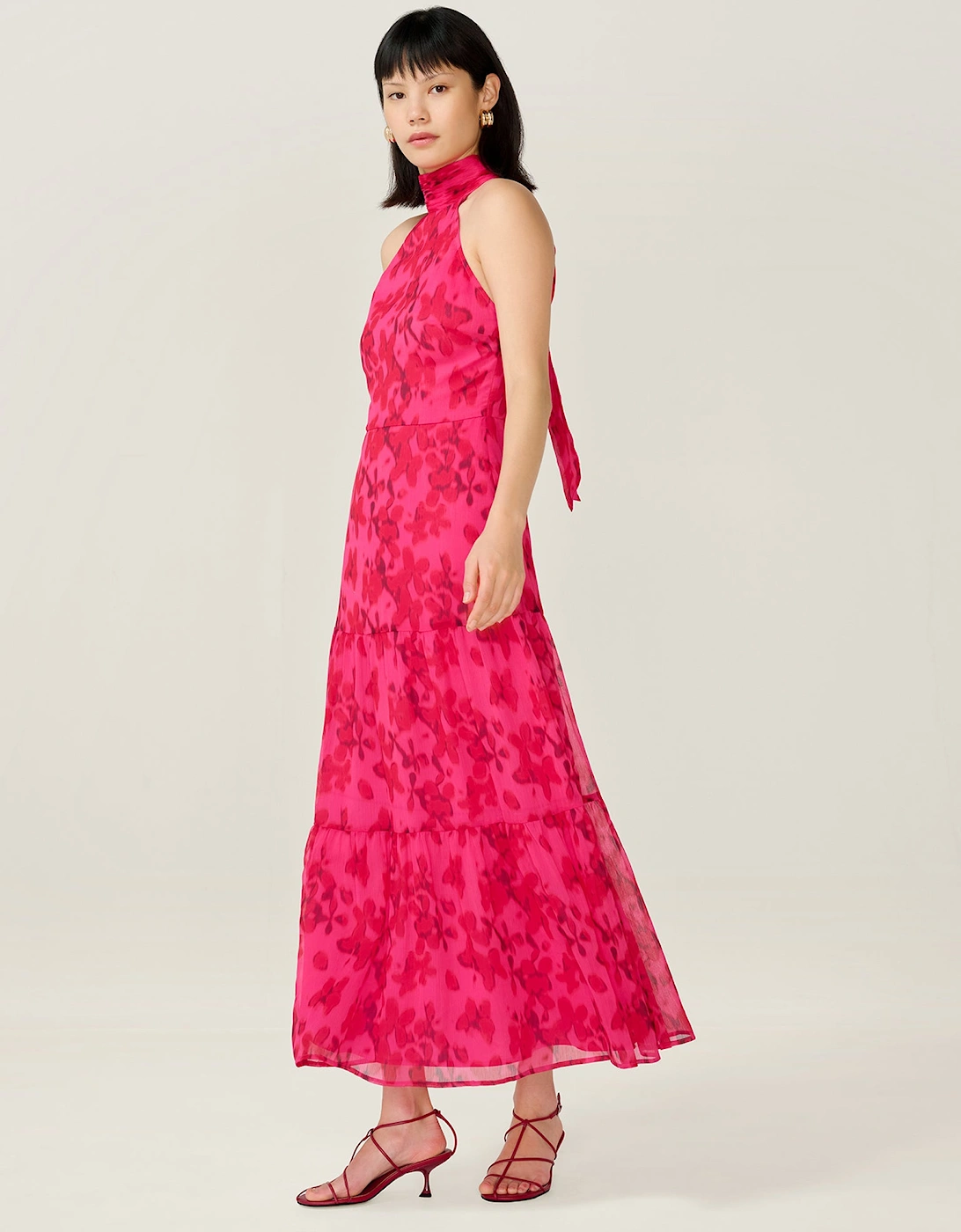 Romeo Dress in Hazy Petal Print, 8 of 7
