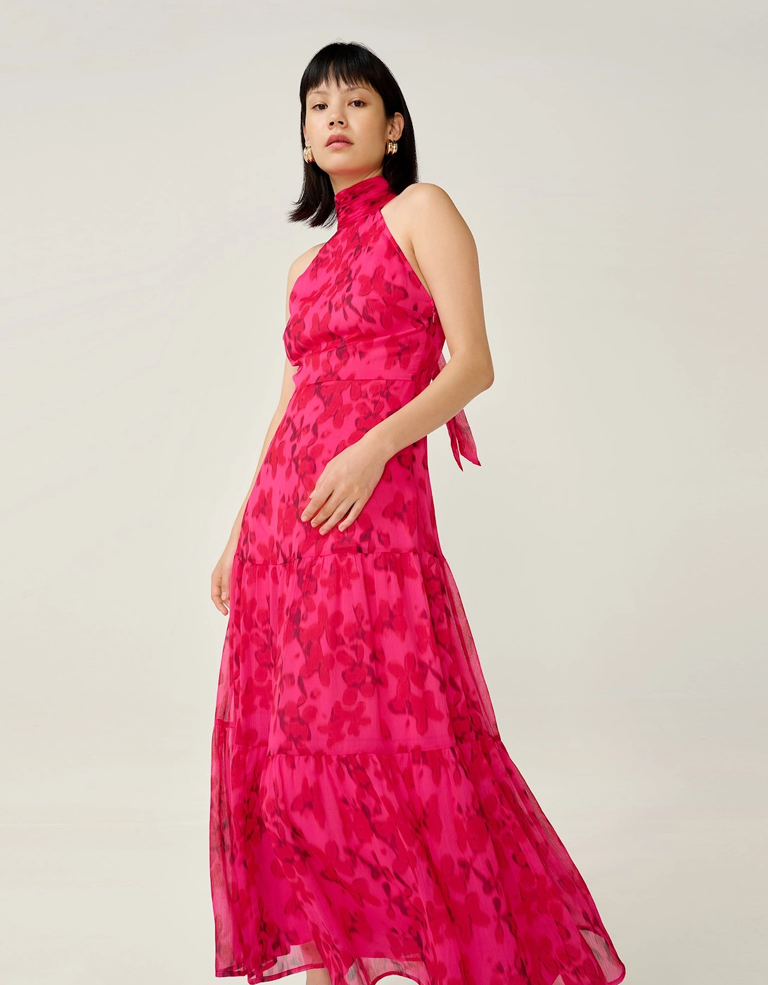 Romeo Dress in Hazy Petal Print