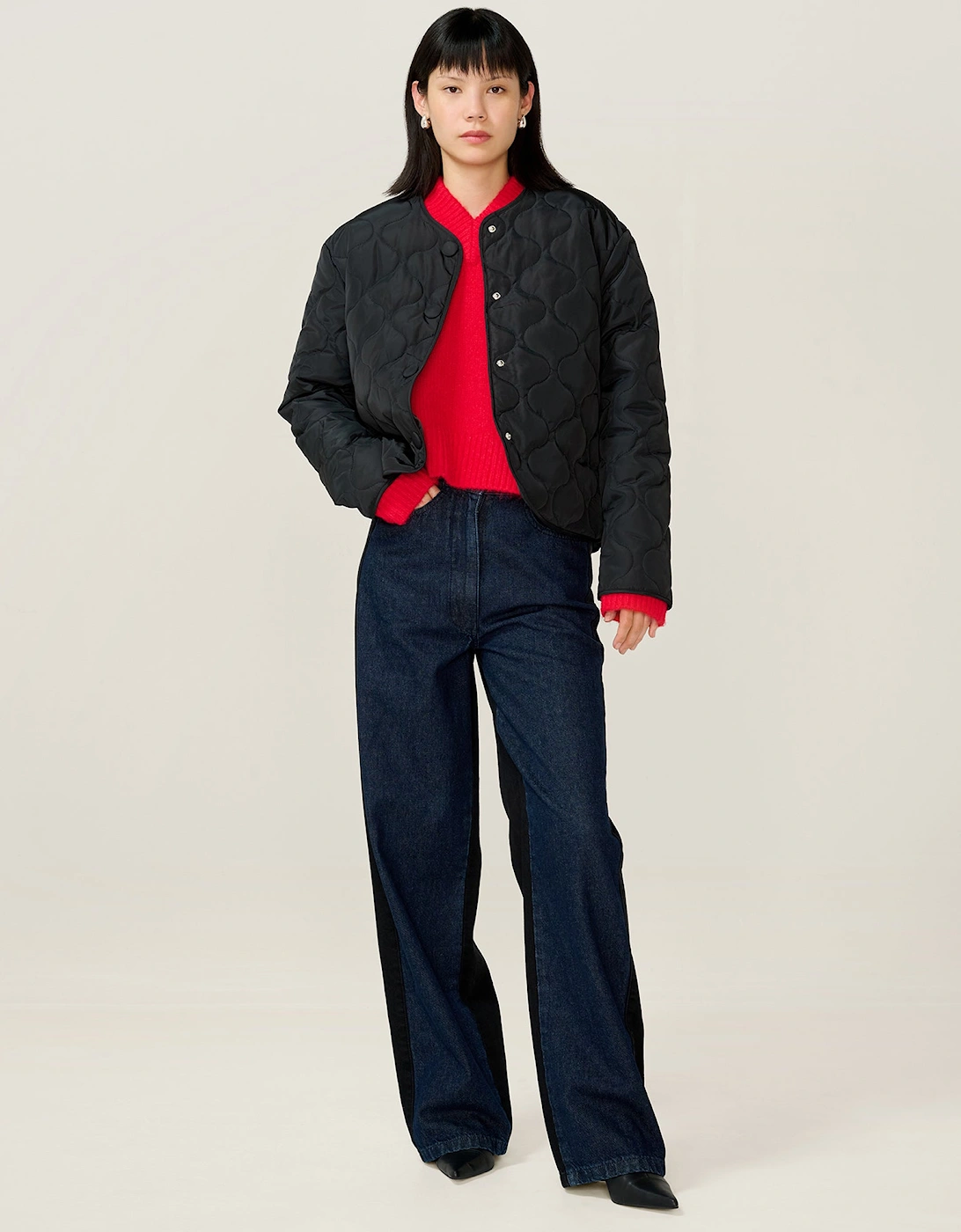 Addie Puffer in Black, 8 of 7