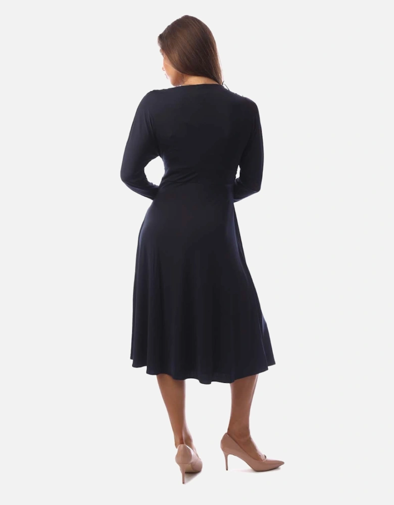 Ettita Wrap Front Dress