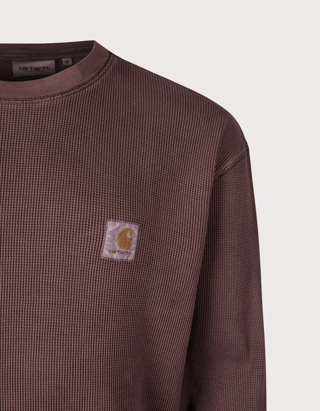 Relaxed Fit Long Sleeve Vista Waffle T-Shirt