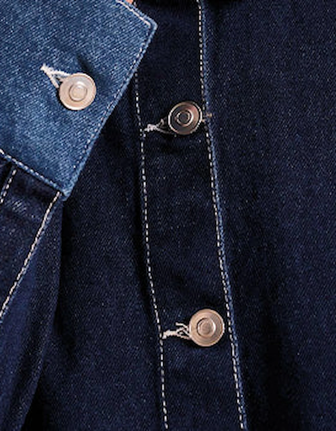 Magnus Raw Denim Jacket in Dark Wash