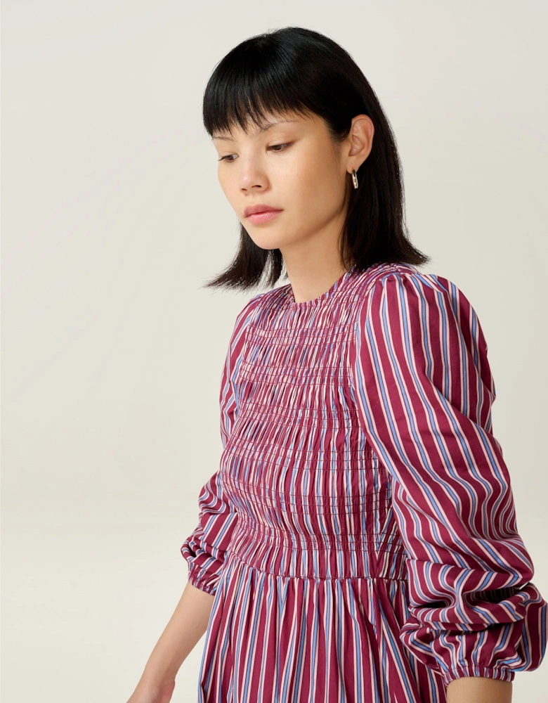 Saint Dress in Blue Stripe