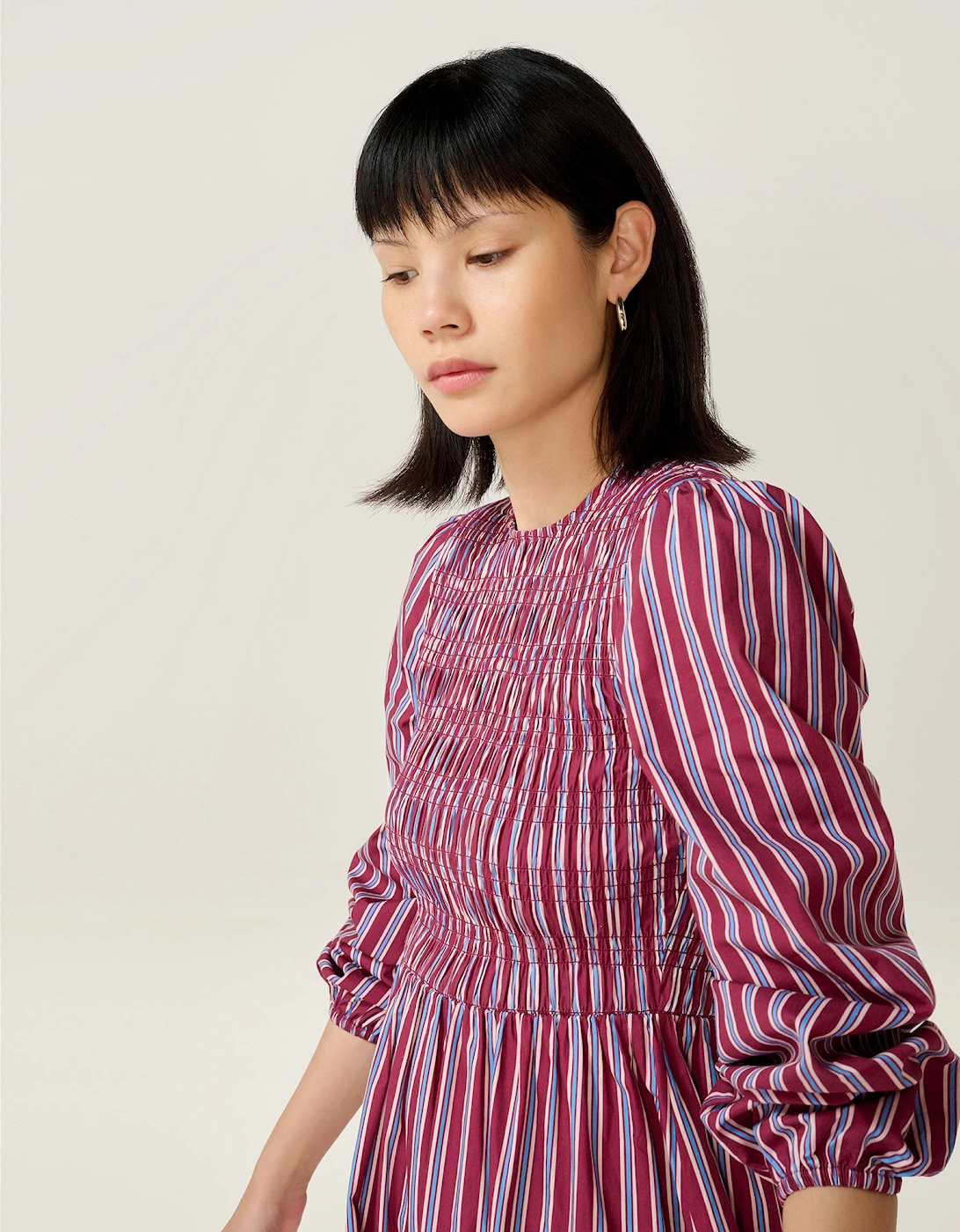 Saint Dress in Blue Stripe