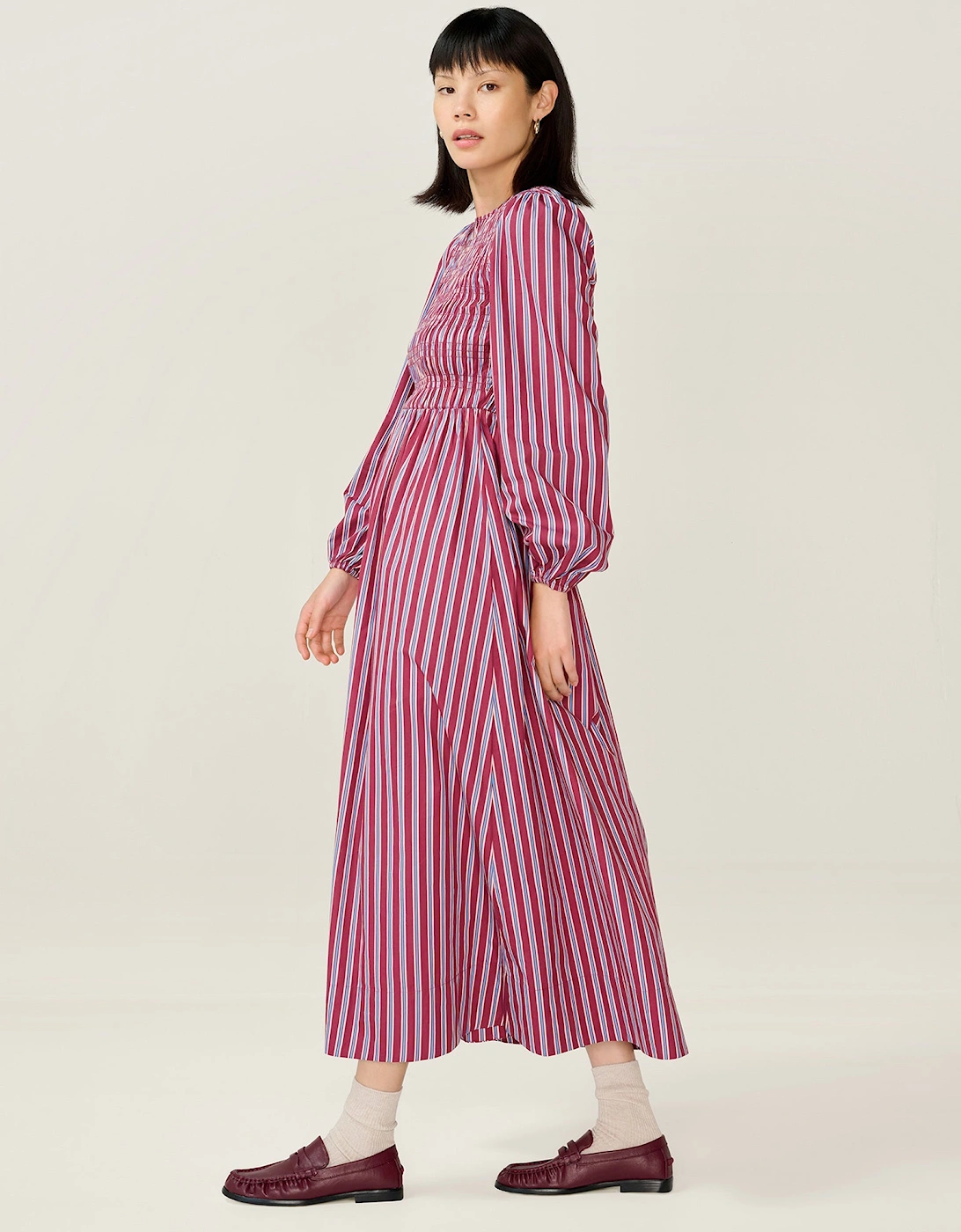 Saint Dress in Blue Stripe