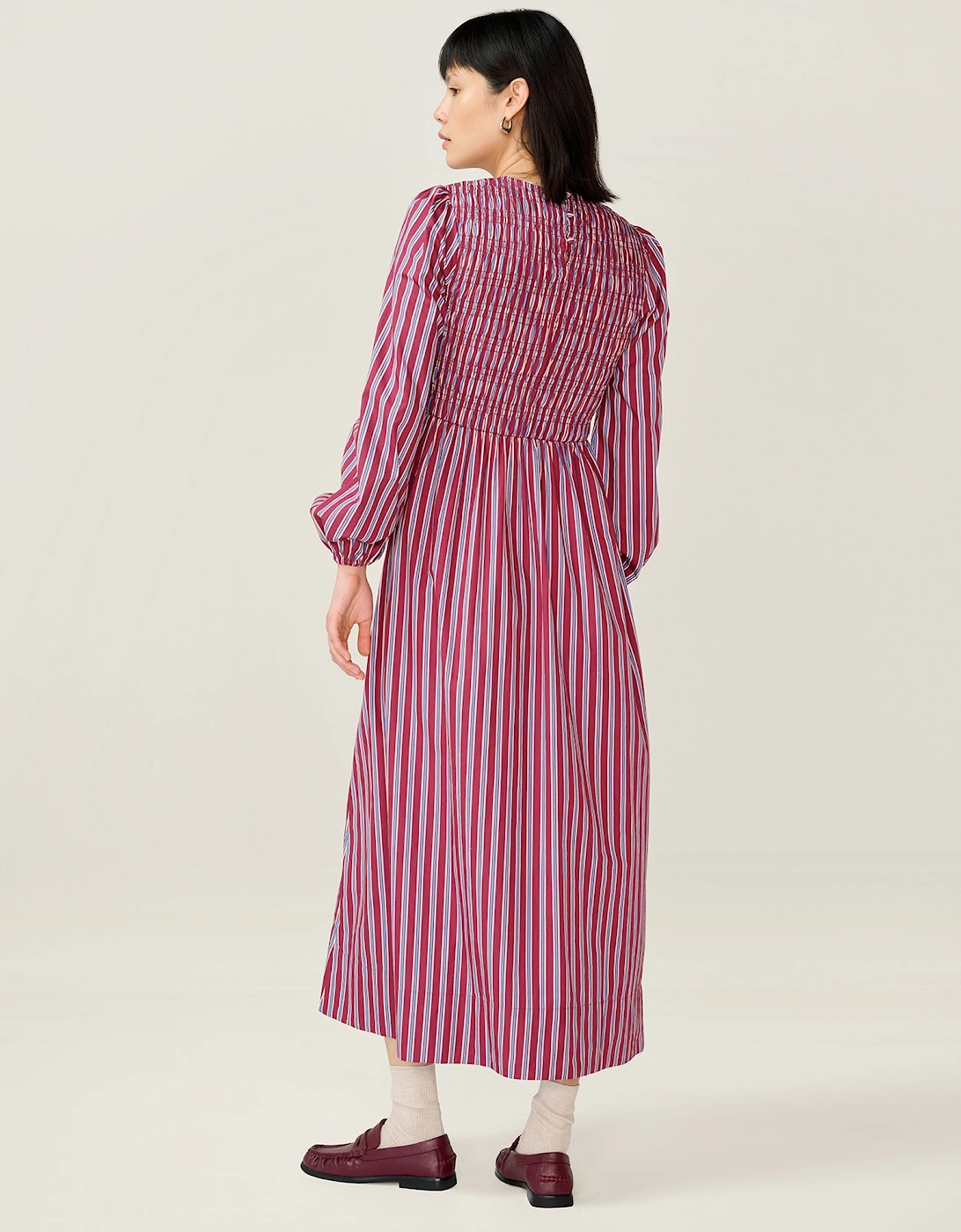 Saint Dress in Blue Stripe