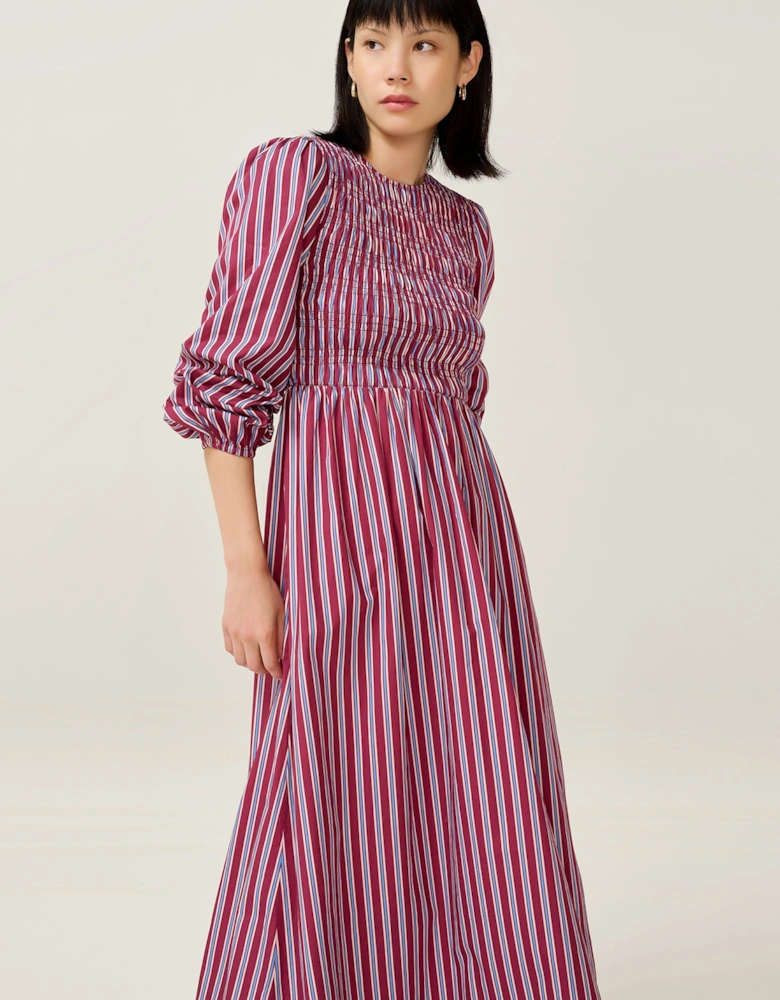 Saint Dress in Blue Stripe