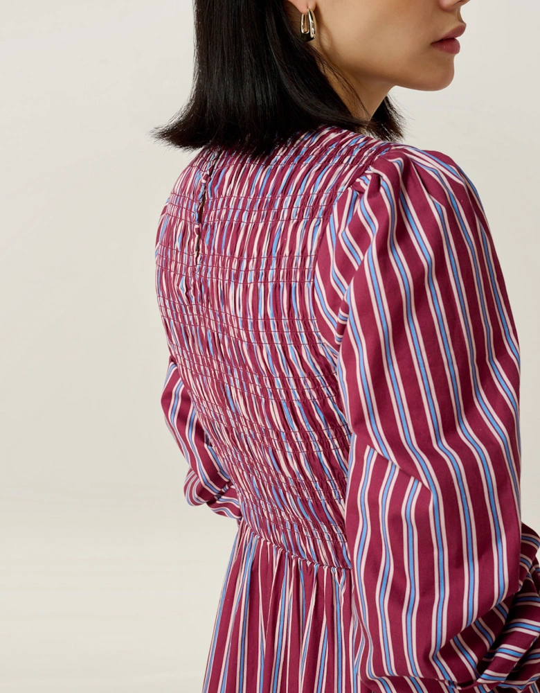 Saint Dress in Blue Stripe
