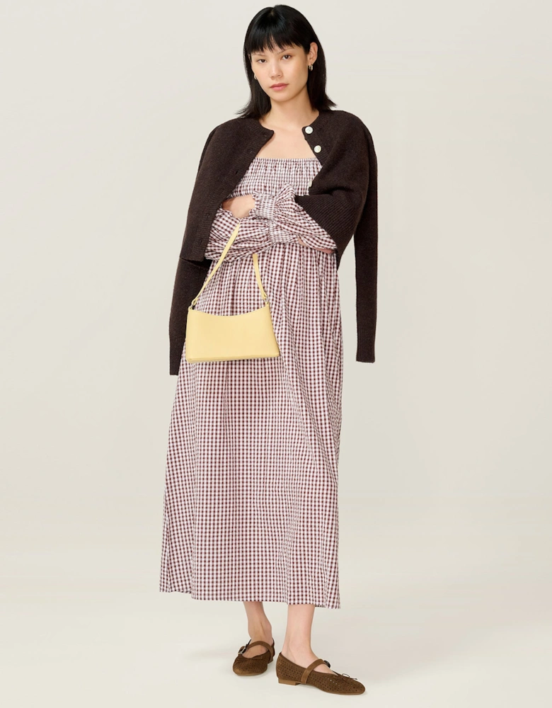 Amaryllis Dress in Chocolate