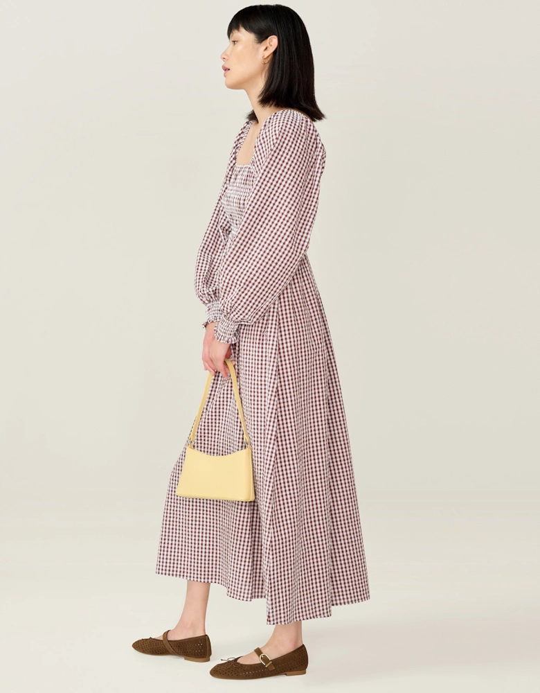 Amaryllis Dress in Chocolate